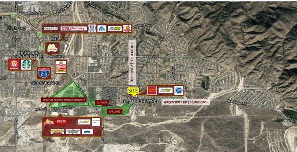 The Village at East Highland - Anchored by Stater Bros. : 28924-28952 Greenspot Rd. , Highland, CA 92346